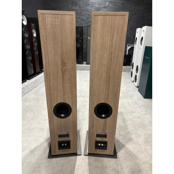 Dali Oberon 7 - Enceinte Colonne - Noir, Bois, Noyer Foncé ou Blanc