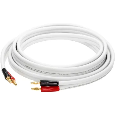 Real Cable CBV130016 - Paire de câbles enceintes montés - 2m / 3m / 5m