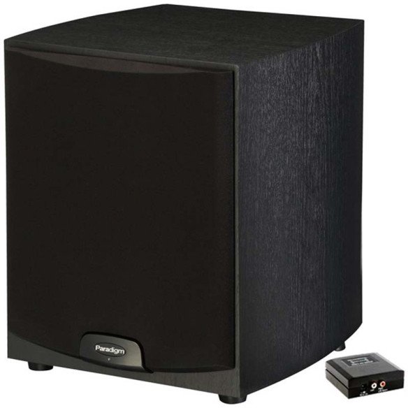 Paradigm PDR-W100 - Caisson de Basses sans Fil - Noir
