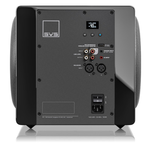 SVS 3000 Micro R|Evolution - Caisson de Basses - Piano Gloss Black ou Piano Gloss White