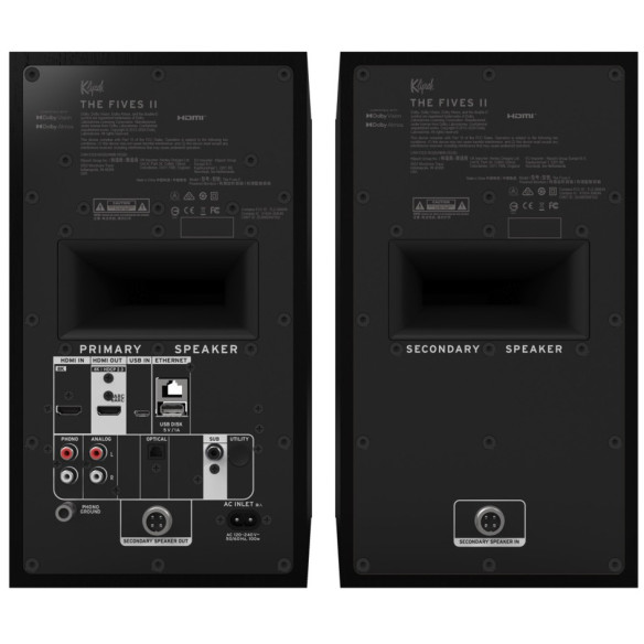 Klipsch The Fives II - Enceintes Connectées