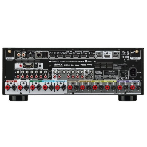 Denon AVC-X3900H - Ampli Home Cinéma - Noir