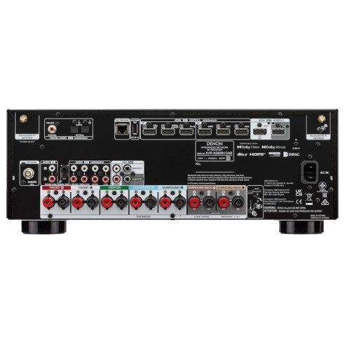 Denon AVR-X2900H DAB - Ampli Home Cinéma - Noir