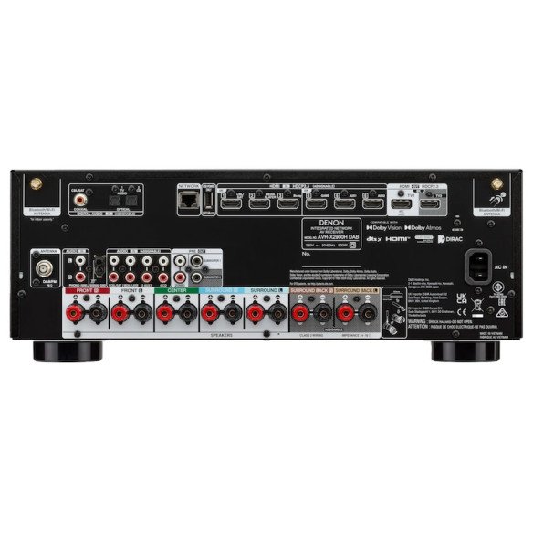 Denon AVR-X2900H DAB - Ampli Home Cinéma - Noir
