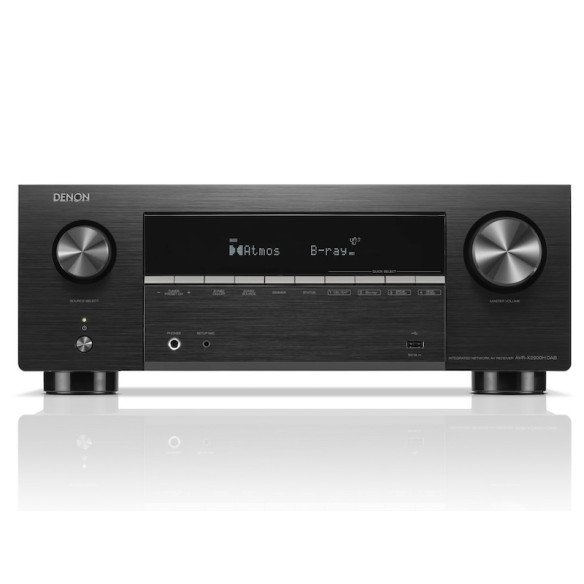Denon AVR-X2900H DAB - Ampli Home Cinéma - Noir