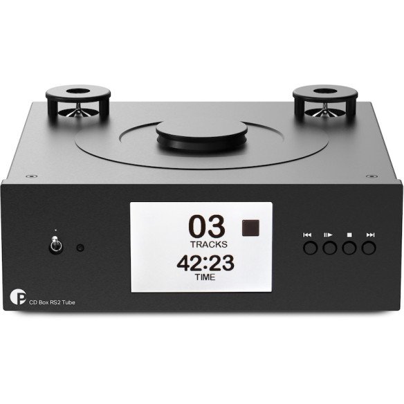 Pro-Ject CD Box RS2 Tube - Lecteur Transport CD - Noir ou Silver