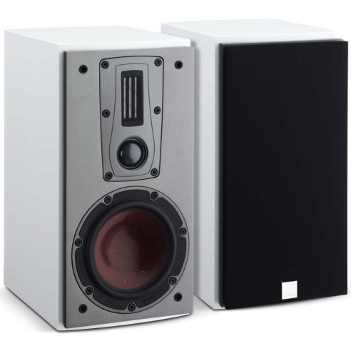 Dali Mentor 1 - Enceintes Bibliothèques - Bois Noir, Laqué Blanc ou Merisier