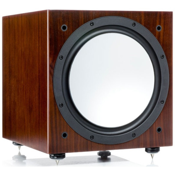 Monitor Audio Silver W12 - Caisson de Basses avec micro de calibration Noyer, Natural, Rosenut, Blanc & Noir Laqué