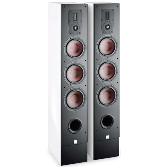 Dali Ikon 7 MK2 - Enceintes Colonnes - Bois Noir, Laqué Blanc ou Noyer