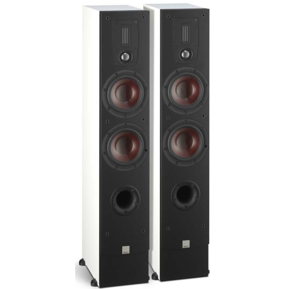 Dali Ikon 5 MK2 - Enceintes Colonnes - Bois Noir, Laqué Blanc ou Noyer