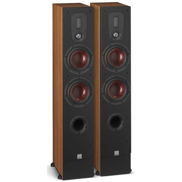 Dali Ikon 5 MK2 - Enceintes Colonnes - Bois Noir, Laqué Blanc ou Noyer