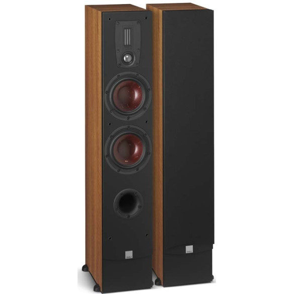 Dali Ikon 5 MK2 - Enceintes Colonnes - Bois Noir, Laqué Blanc ou Noyer