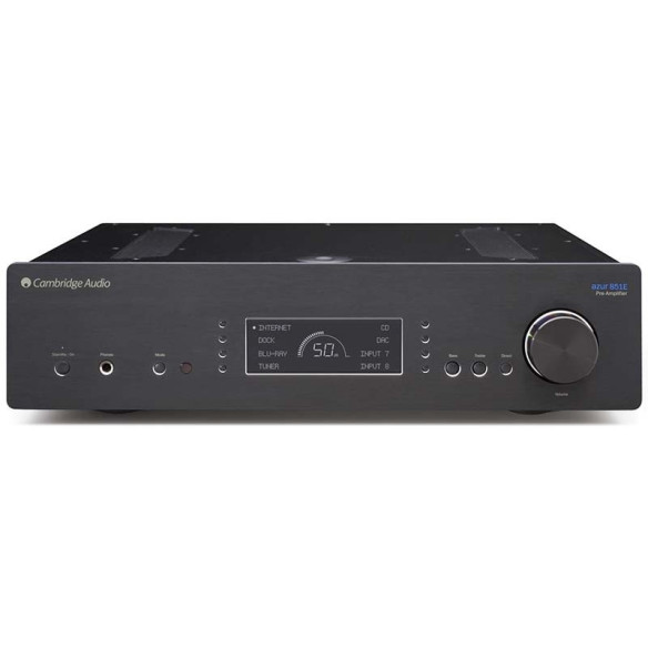 Cambridge Azur 851E - Pré-amplificateur Stéréo - Black ou Silver
