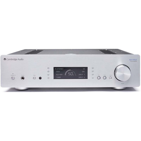 Cambridge Azur 851E - Pré-amplificateur Stéréo - Black ou Silver