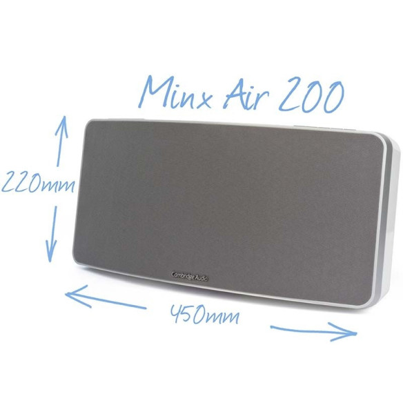 Cambridge Minx Air 200 - Enceinte Sans Fils - Black où Blanc