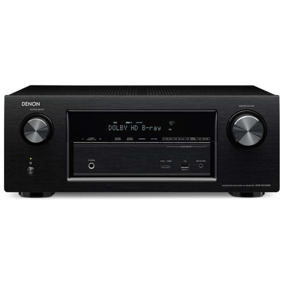 Denon AVR-X3100W - Ampli Home Cinéma 7.2 - Noir