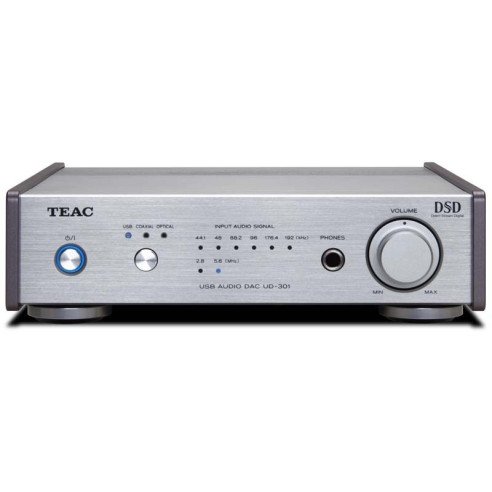 Teac UD-301 - DAC USB support DSD & XLR - Noir ou Silver