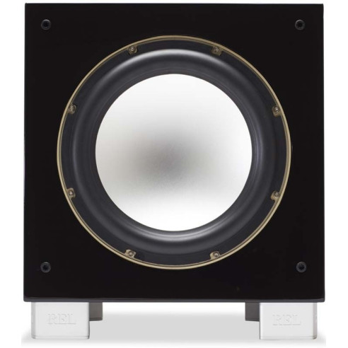 REL Acoustics S5 - Caisson de basses hifi Laqué Noir ou Blanc