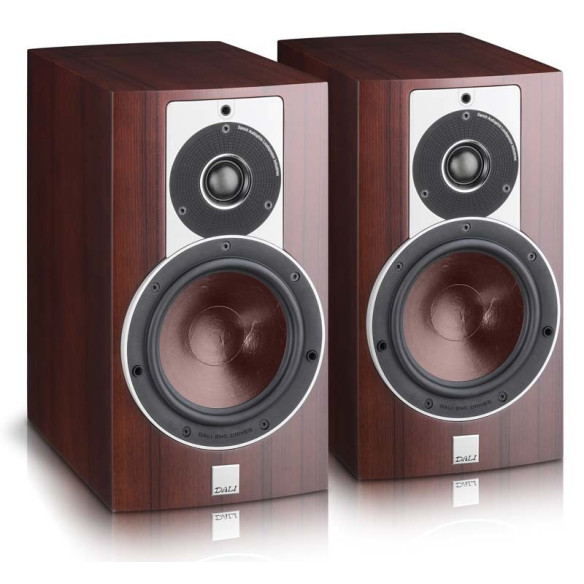 Dali Rubicon 2 - Enceintes Bibliothèques - Laqué Blanc, Laqué Noir, Noyer où Acajou