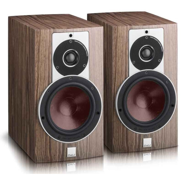 Dali Rubicon 2 - Enceintes Bibliothèques - Laqué Blanc, Laqué Noir, Noyer où Acajou