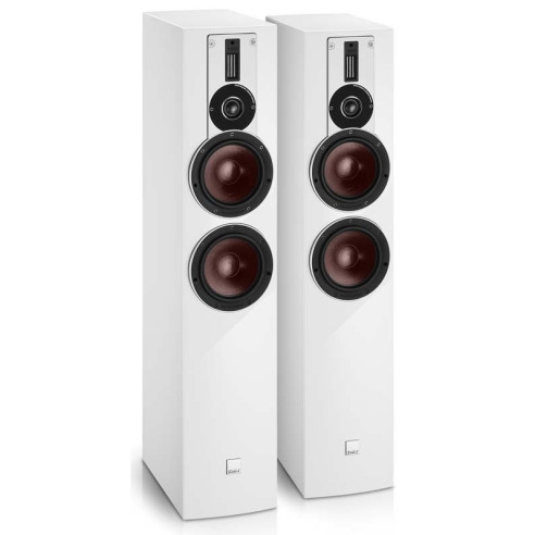 Dali Rubicon 6 - Enceintes Colonnes - Laqué Blanc, Laqué Noir, Noyer où Acajou