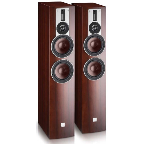 Dali Rubicon 6 - Enceintes Colonnes - Laqué Blanc, Laqué Noir, Noyer où Acajou