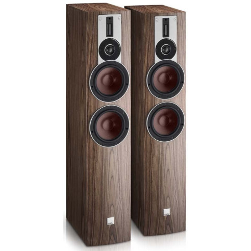 Dali Rubicon 6 - Enceintes Colonnes - Laqué Blanc, Laqué Noir, Noyer où Acajou