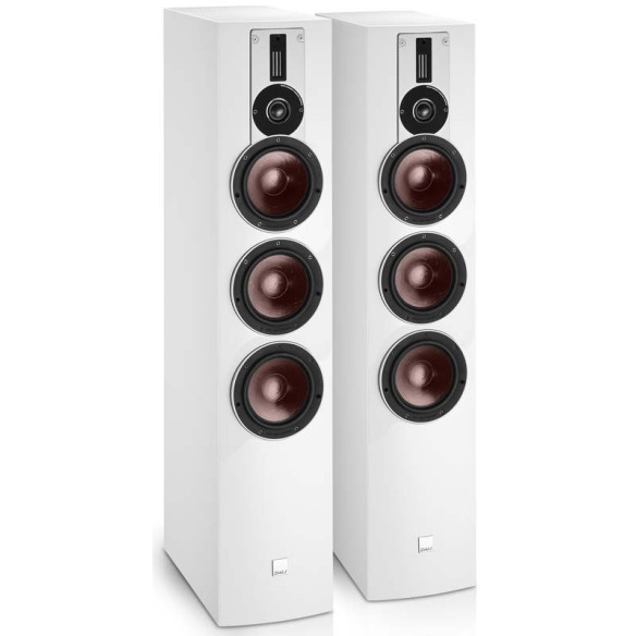 Dali Rubicon 8 - Enceintes Colonnes - Laqué Blanc, Laqué Noir, Noyer où Acajou