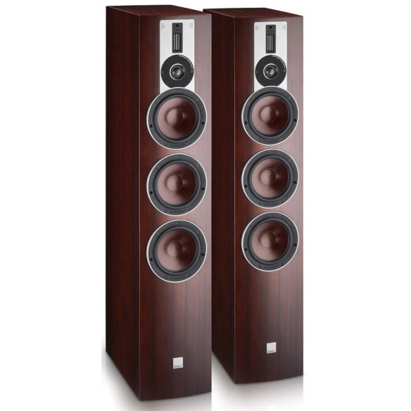 Dali Rubicon 8 - Enceintes Colonnes - Laqué Blanc, Laqué Noir, Noyer où Acajou