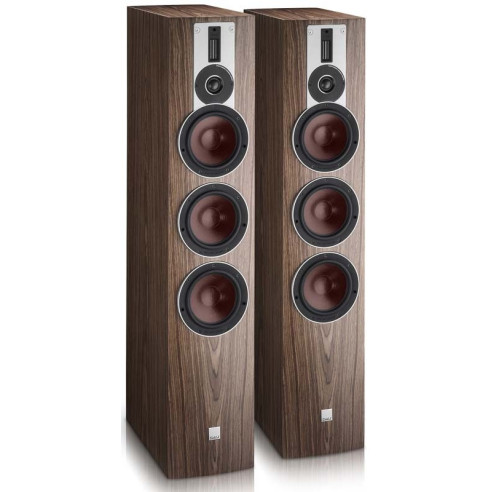 Dali Rubicon 8 - Enceintes Colonnes - Laqué Blanc, Laqué Noir, Noyer où Acajou