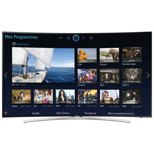 Samsung UE55H8000 - TV LED Curve 55" Full HD 3D - Noir