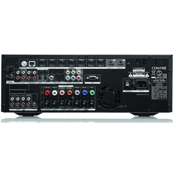 Harman Kardon AVR-370 - Ampli Home-Cinéma 7.2 - Noir