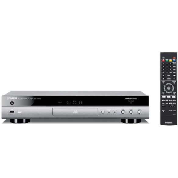 Yamaha BD-A1040 Aventage - Lecteur Blu-ray 3D Wifi Bluetooth SACD Noir ou Titane
