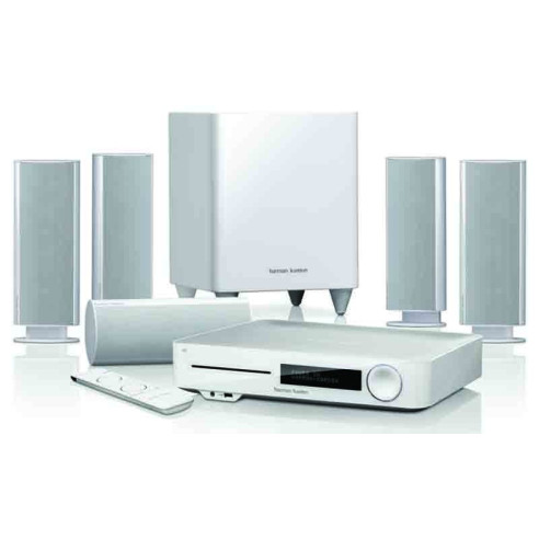 Harman Kardon BDS 7773 - Ensemble Tout en Un 5.1 - Laqué Blanc