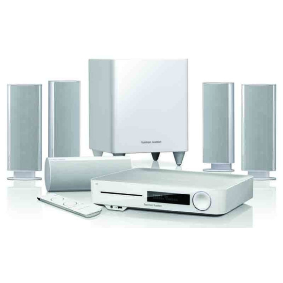 Harman Kardon BDS 7773 - Ensemble Tout en Un 5.1 - Laqué Blanc