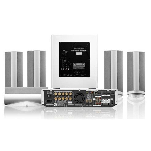Harman Kardon BDS 7773 - Ensemble Tout en Un 5.1 - Laqué Blanc