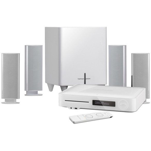 Harman Kardon BDS 780 - Ensemble Tout en Un 5.1 - Laqué Blanc