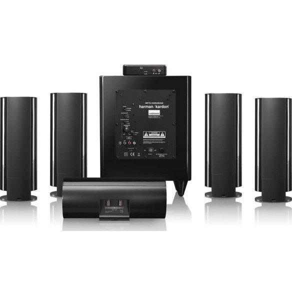 Harman Kardon BDS 880 - Ensemble Tout en Un 5.1 - Laqué Noir