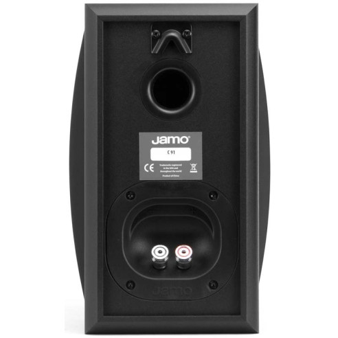 Jamo C91 - Enceintes Bibliothèques - Blanc, Noir ou Dark Apple