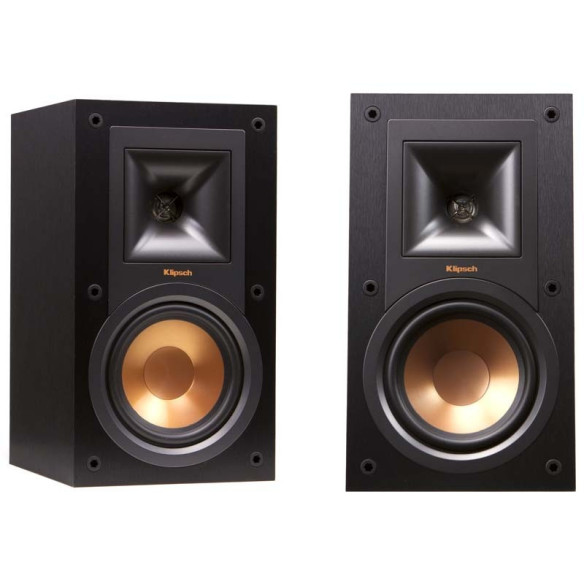 Klipsch R-15M - Enceintes Bibliothèques - Bois Noir
