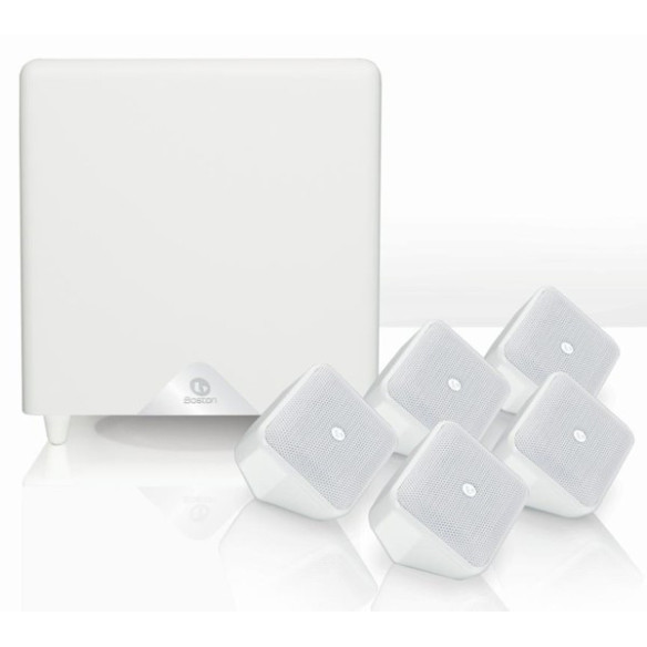 Soundware XS 5.1 SE Boston Edition Speciale Pack Home Cinema Laque Blanc