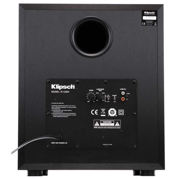 Klipsch R-12SW - Caisson de Basses avec HP 30cm