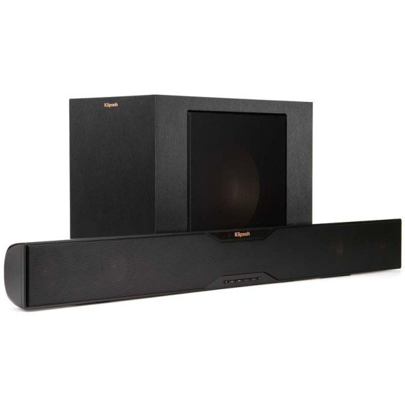 Klipsch R-20B - Barre de son avec caisson de basses - Noir