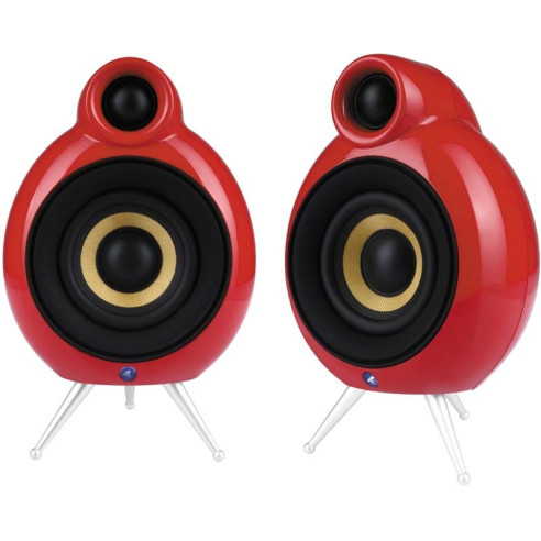 Scandyna MicroPod SE - Enceintes Compactes - Blanc, Noir ou Rouge