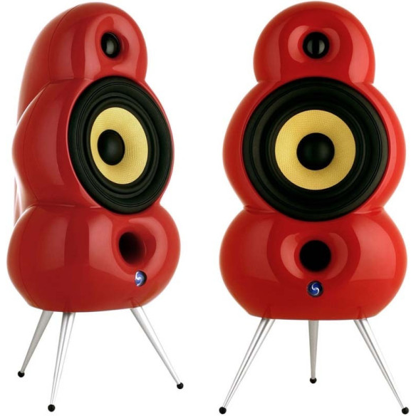 Scandyna BigPod - Enceintes Colonnes - Blanc, Noir, Noir Mat ou Rouge