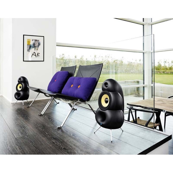 Scandyna BigPod - Enceintes Colonnes - Blanc, Noir, Noir Mat ou Rouge