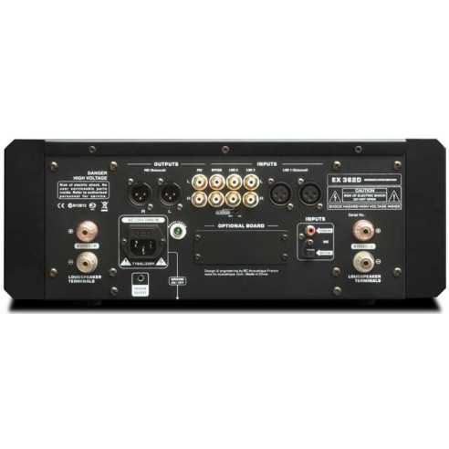 BC Acoustique EX-362D - Amplificateur Stéréo Classe A Noir ou Silver