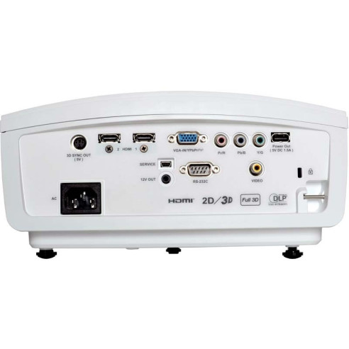 Optoma HD50 - Vidéoprojecteur DLP Full HD 3D Blanc