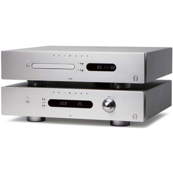 Primare i22+DAC+CD22 - Ensemble Stéréo - Noir ou Titane