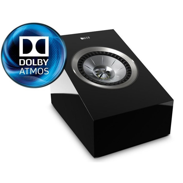 KEF R50 - Enceintes Dolby Atmos - Laqué Noir